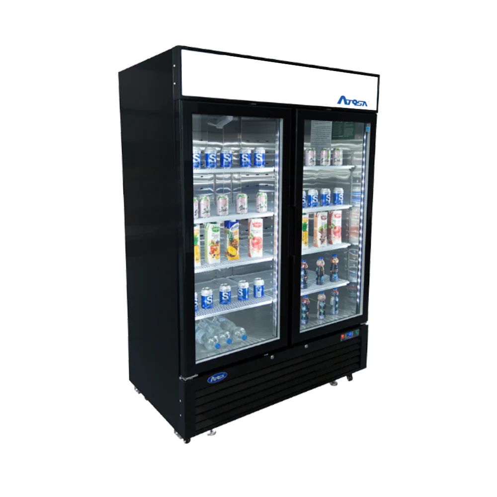 Atosa MCF8721ES (2) Glass Door Merchandiser Freezer - Image 3