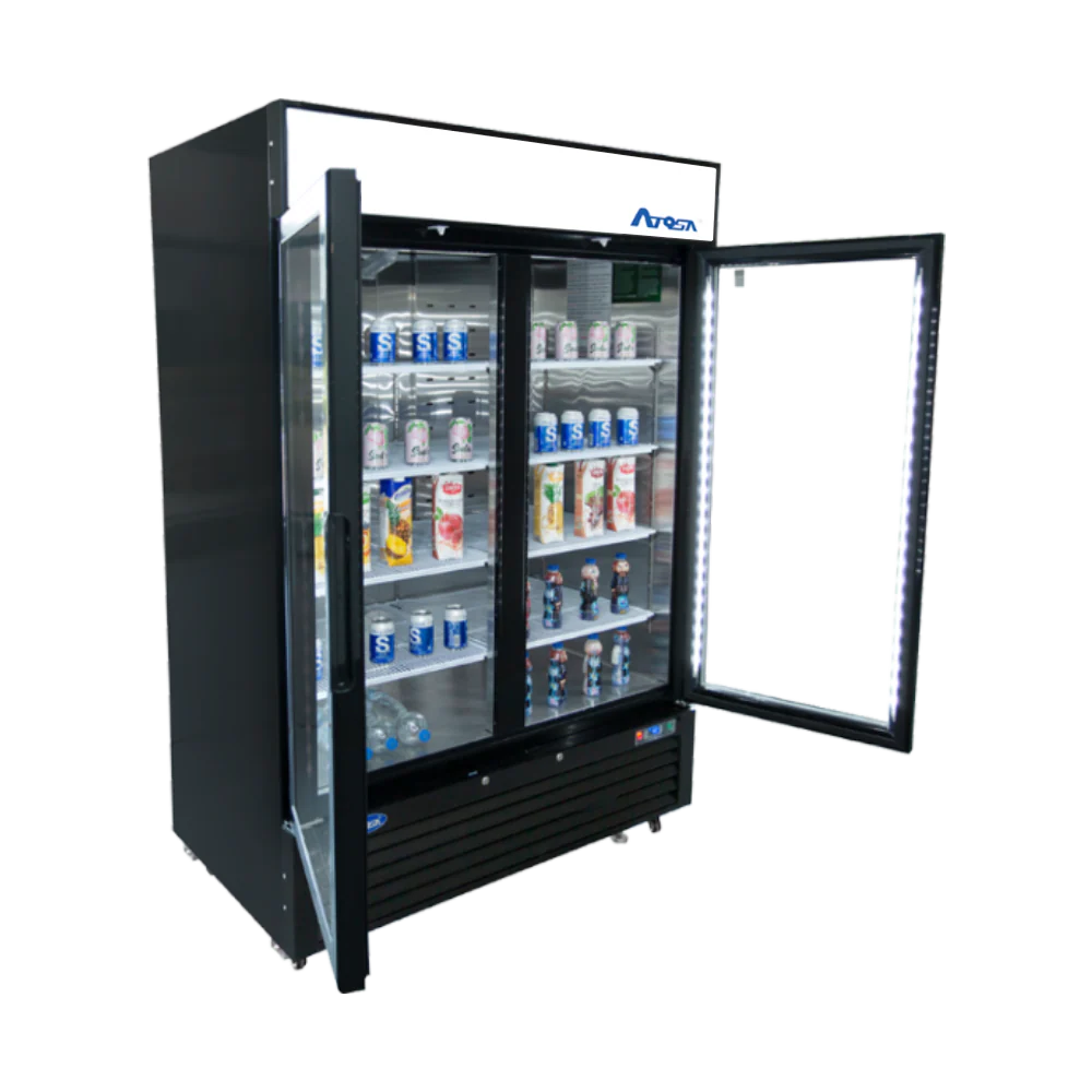 Atosa MCF8721ES (2) Glass Door Merchandiser Freezer - Image 4