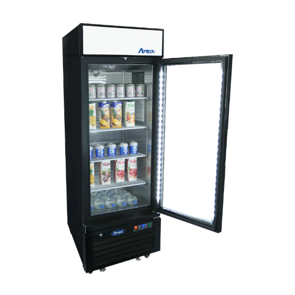 Atosa MCF8725GR (1) Glass Door Merchandiser Refrigerator - Image 3