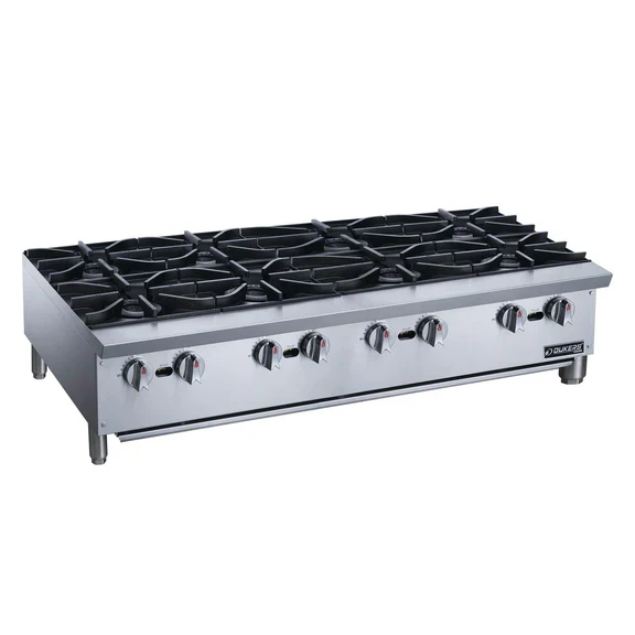 Dukers DCHPB48 48" Hot Plate with 8 Burners - Image 3